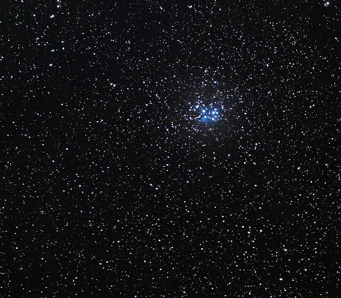 ESO image of Pleiades star cluster