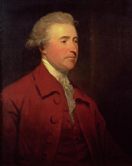 Portrait of Edmund Burke