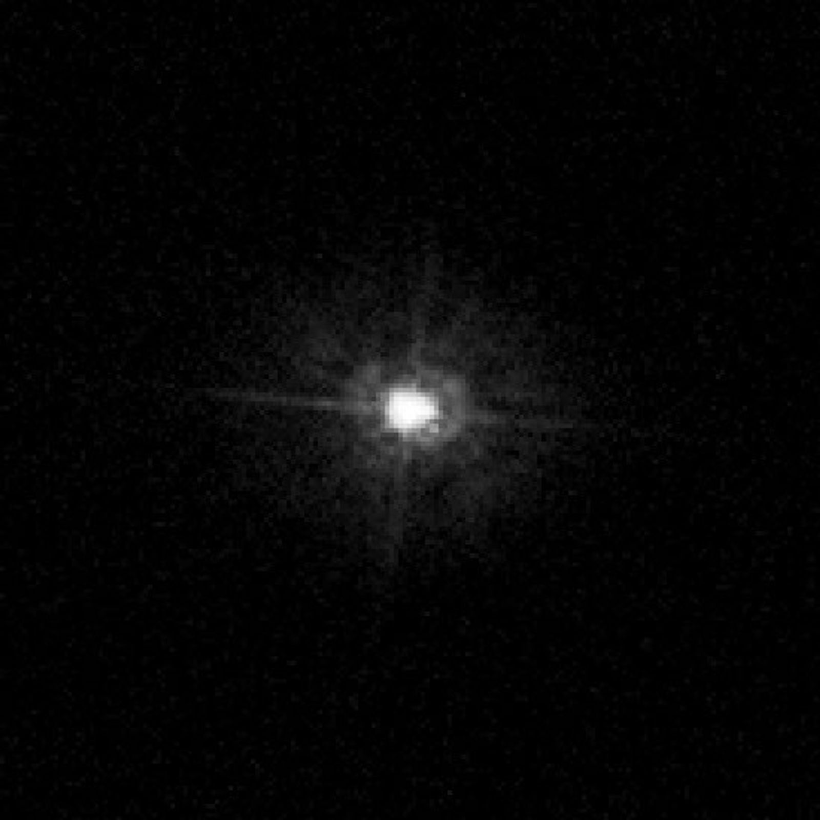 Hubble image resolving Polaris and close companion Polaris Ab