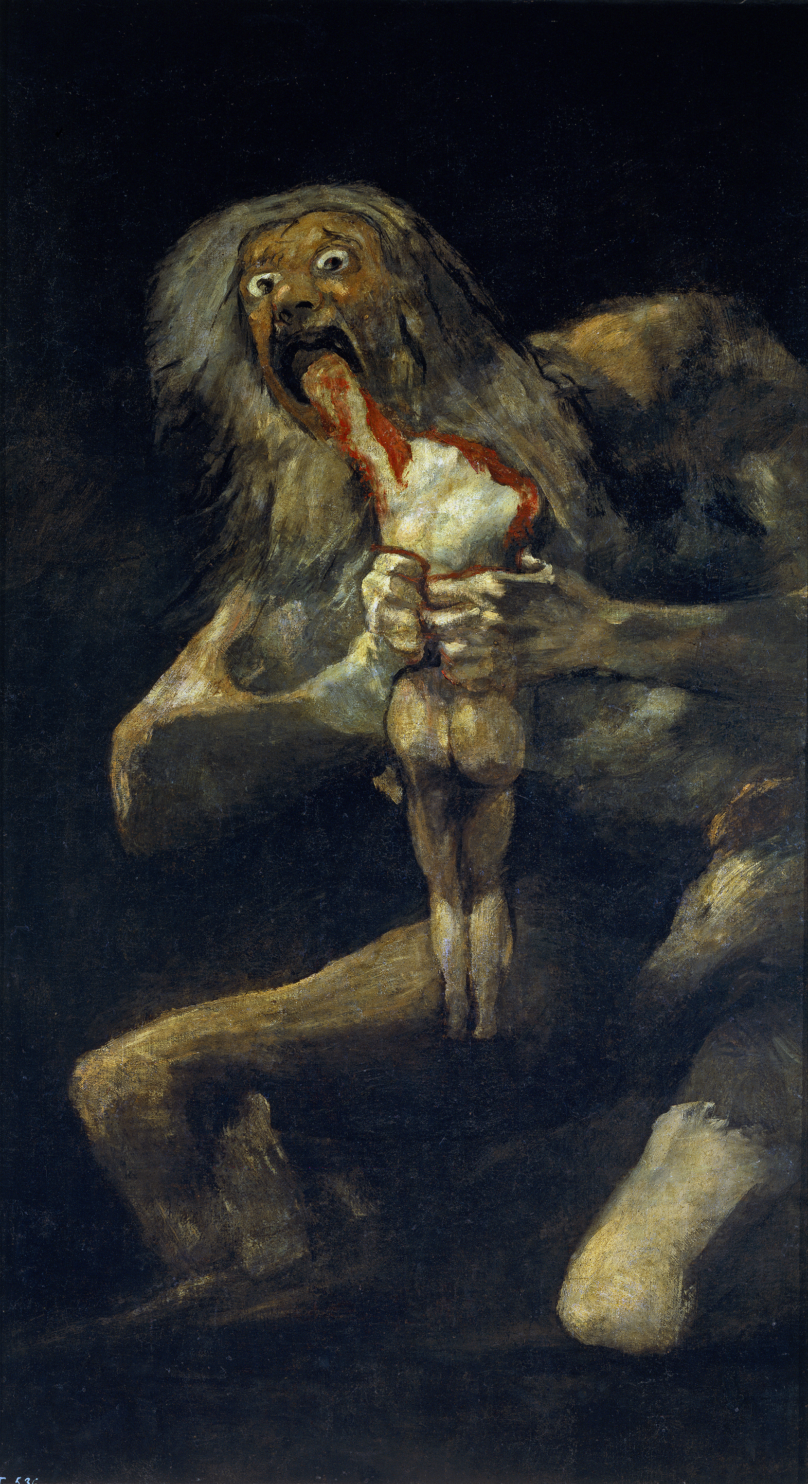 Saturn Devouring His Son, painting by Francisco de Goya